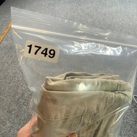 Riders By Lee Jeans Womens 12M Khaki Stretch‎ Bootcut Pants 32x31 comfy Outdoor - Picture 15 of 15